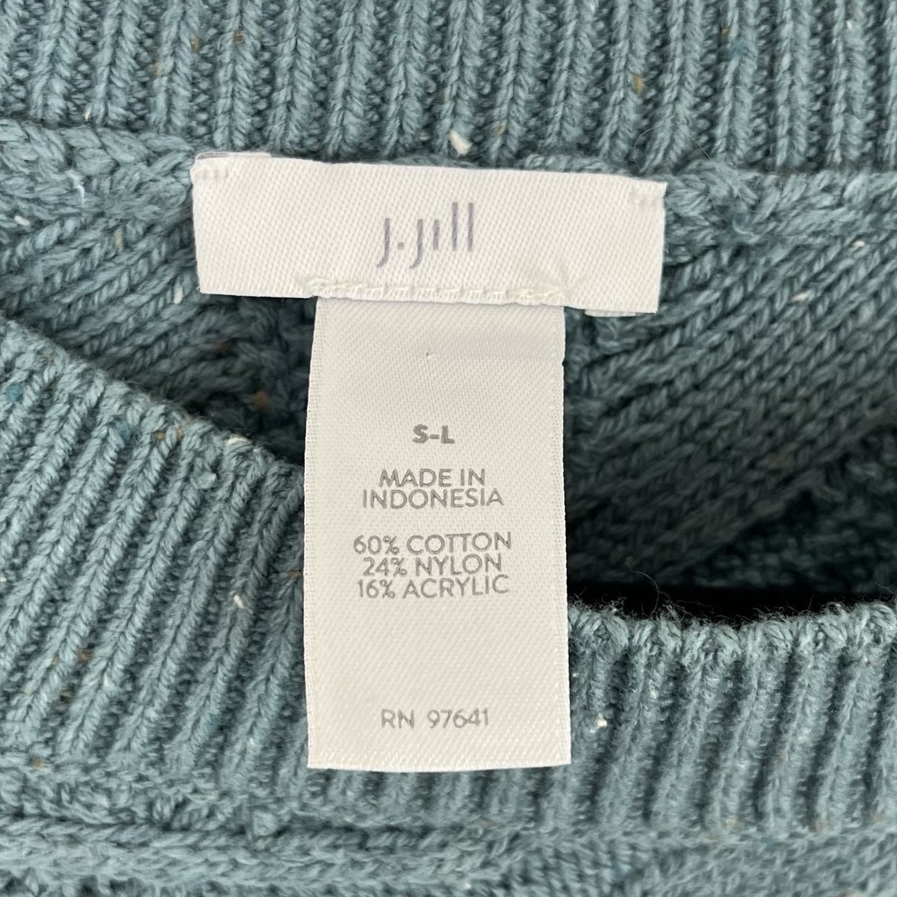 J.Jill Cable Knit Poncho Sz: S-L - Picture 7 of 8